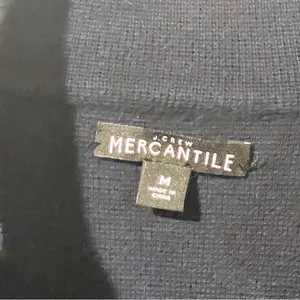 J Crew‎ Medium Navy Blue Sweater Blazer Jacket G9309 Two-Button Knit Jacket thumbnail 3