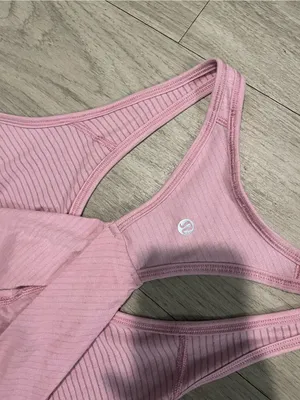lululemon athletica Light Pink Racerback Tank thumbnail 3