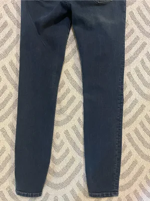 MADEWELL Women’s Curvy High Rise Skinny Blue Denim Jeans 26 thumbnail 6