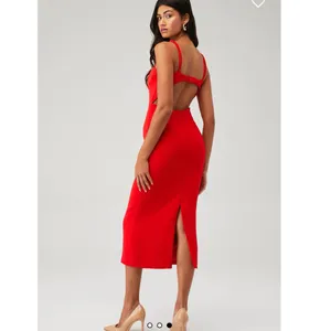 Bardot Women’s Vienna Fire Red Midi‎ Dress Small $139 thumbnail 3