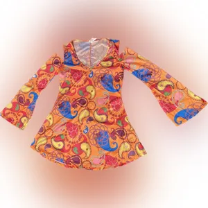 Groovy Adults Hippie Halloween Costume 70s Outfits Medium thumbnail 2