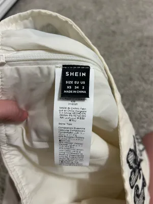 SheIn Cream Skirt thumbnail 3