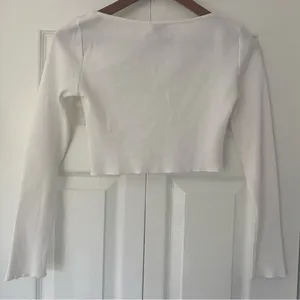 Princess Polly Crop Top Size 2 Long‎ Sleeve Babydoll Coquette Festival Party thumbnail 4