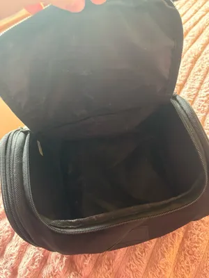 Men's Black Travel Toiletry Bag - Compact Organizer thumbnail 3