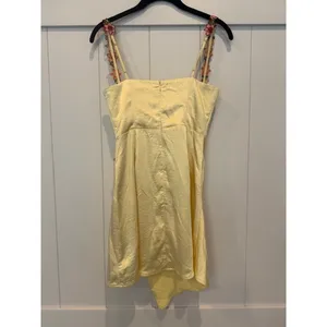 Here Comes The Sun Lemon Floral Mini Dress US XS Australian 6‎ Party thumbnail 6