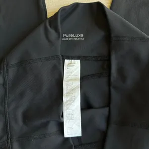 Fabletics Black Oasis PureLuxe High-Waisted Leggings with Pockets thumbnail 5