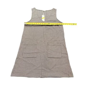 Copper Key Jumper Dress Medium Houndstooth Preppy Academia Brown NWT thumbnail 3