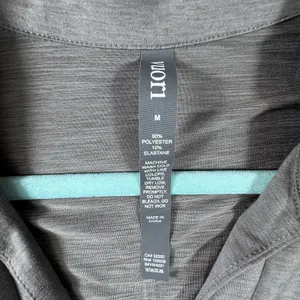 Vuori Lux Intentions Jumpsuit Smoke Heather Grey Womens Medium Travel Comfy thumbnail 11