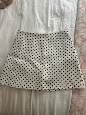 ZARA Polka Dot Mini Skirt thumbnail 3