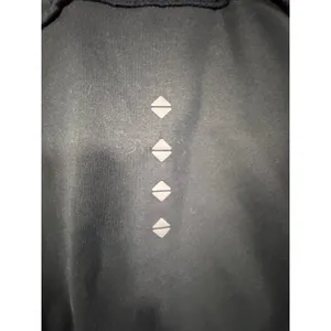 Merrell Womens Black Full Zip Athletic Jacket Lace‎ Mesh Back Thumbholes Small thumbnail 4
