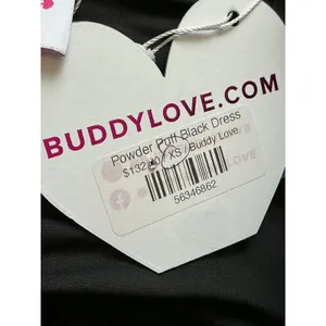BuddyLove Powder Puff Black Tulle Ruffle Tiered‎ Strapless Mini Dress XS CG4877 thumbnail 6
