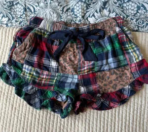Aerie Sleep Shorts Plaid thumbnail 1