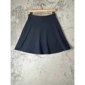 Kate Spade Studded A-Line Mini Skirt Navy Blue Size 4 Preppy Classic thumbnail 3