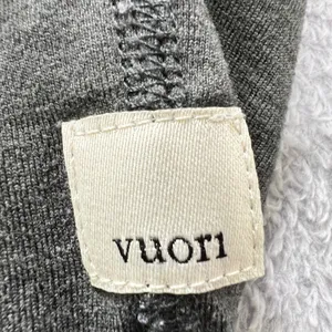 Vuori Halo Essential Jumpsuit Charcoal Gray Size Small‎ Soft Stretch Lounge Fit thumbnail 4