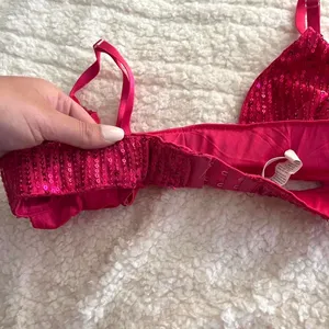 Shein Women's Red and Pink Bra thumbnail 4