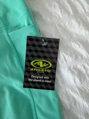 Walmart Teal Biker Shorts thumbnail 6