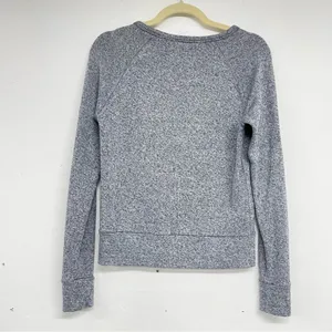 Aritzia Community Blue Crew Neck Long Sleeve Pullover Sweater Womens S Speckled thumbnail 8