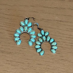 Western Turquoise Boutique Earrings thumbnail 1
