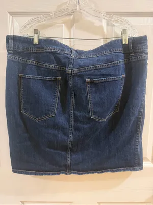 Old Navy Denim Skirt Size 20 thumbnail 5
