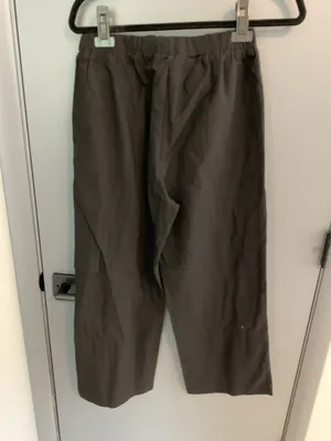 222 Simple classy black cotton pants thumbnail 2