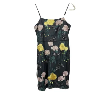 NWT Lulus Rue Colorful Floral Embroidered Sequin Bodycon Mini‎ Dress LARGE thumbnail 4