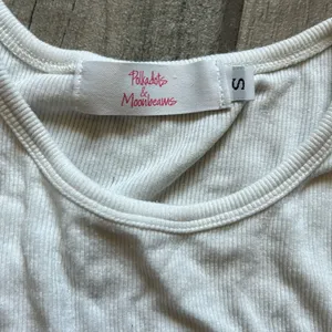 Polka dots & moonbeams ribbed tshirt White thumbnail 2