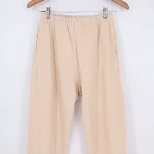 Naked Wardrobe Tan Beige High Waisted Straight Leg Sweatpants XS thumbnail 3