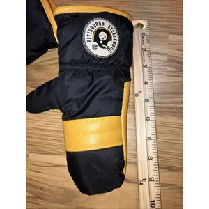 Pittsburgh Steelers Youth Vintage‎ Winter Gloves thumbnail 5