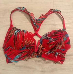 Victoria's Secret PINK tropical bra thumbnail 1