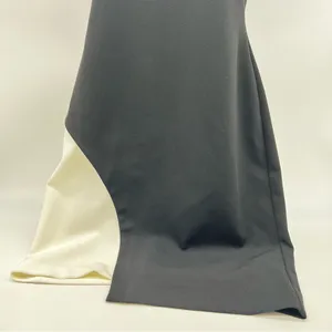 Gianni Bini Black and Cream Asymmetrical Dress thumbnail 4