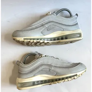 Nike Air Max DZ2629-001 Running Sneakers Silver Gray Size 8 thumbnail 6