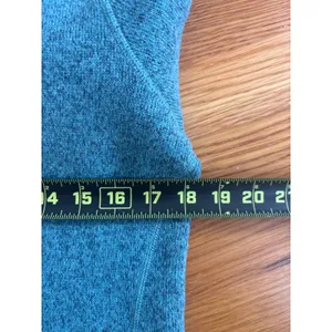 Patagonia Better Sweater 1/4 Zip Pullover Teal Heather Fleece Womens Small thumbnail 5