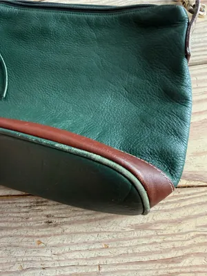 Tignanello Leather Tassel Crossbody Bag - see pics for wear thumbnail 3