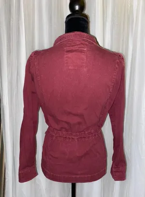 LA Hearts Red Zip Up Jacket thumbnail 4
