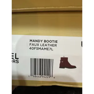 Michael Kors Mandy Block Heel Bootie in an oxblood Size 6.5 thumbnail 9