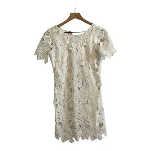 Womens Revolve J.O.A Los Angeles White Floral Lace Sheath Dress - Sz XS thumbnail 4