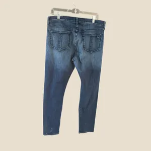 Rag‎ & Bone High Rise Skinny Jeans Dark Wash Blue Denim Size 30 thumbnail 2