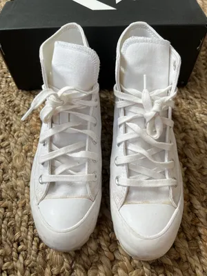 Converse white lugged high thumbnail 2
