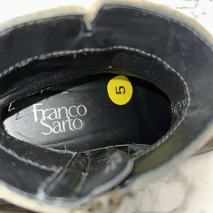 Franco Sarto 5M Cassie brown leather boots thumbnail 6