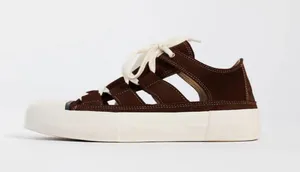 Wollow Open Sneakers Brown Size 7.5 thumbnail 1