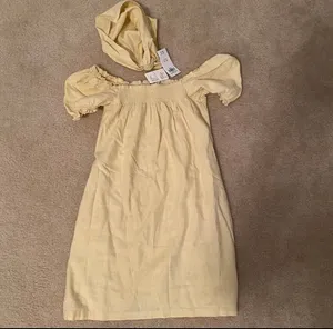 Abercrombie Puff Sleeve Dress and bandana thumbnail 3