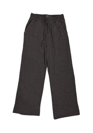 by Anthropologie Wide Leg Gray Drawstring Baggy Loose Fit Lounge Pants Small thumbnail 1