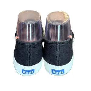 Keds Women Empower Slip On Sneakers Black Rainbow Text‎ Print Size 7.5 statement thumbnail 4