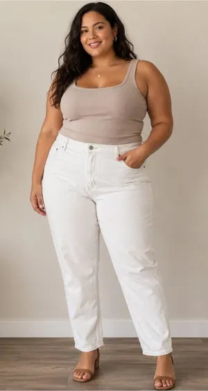 Abercrombie & Fitch The Mom High Rise Jeans thumbnail 1
