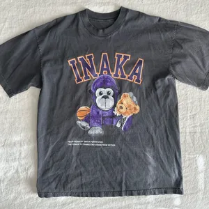 Inaka Gorilla Tee Gray Size L thumbnail 1