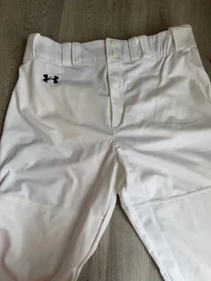 Under Armour Men’s Baseball Pants White HeatGear Athletic Performance thumbnail 4