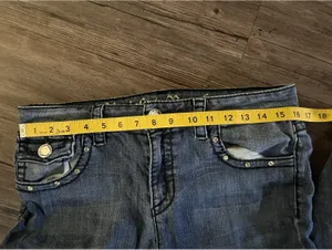 Y2K UKnighted Royal Jeans Sz 10 Boot Cut Dark Wash Pants thumbnail 4