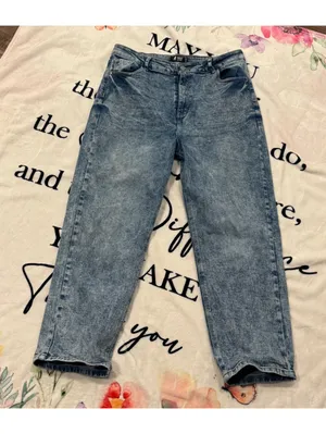 Cuidado con el Perro dark blue baggy high-rise jeans, Size 10. thumbnail 2