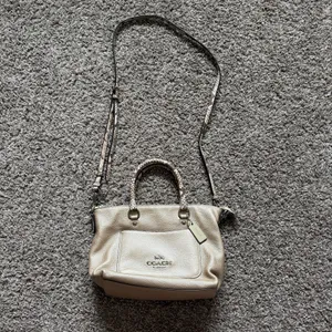 Coach Mini Emma Satchel S38877 Rose Gold Metallic Crossbody thumbnail 3
