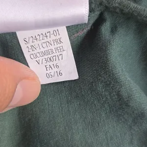 GAP‎ Women's Hooded Utility Parka Olive Green Size Medium thumbnail 9